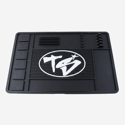 TRUE SOCIETY LOGO Magnetic Barber Mat True Society Co.