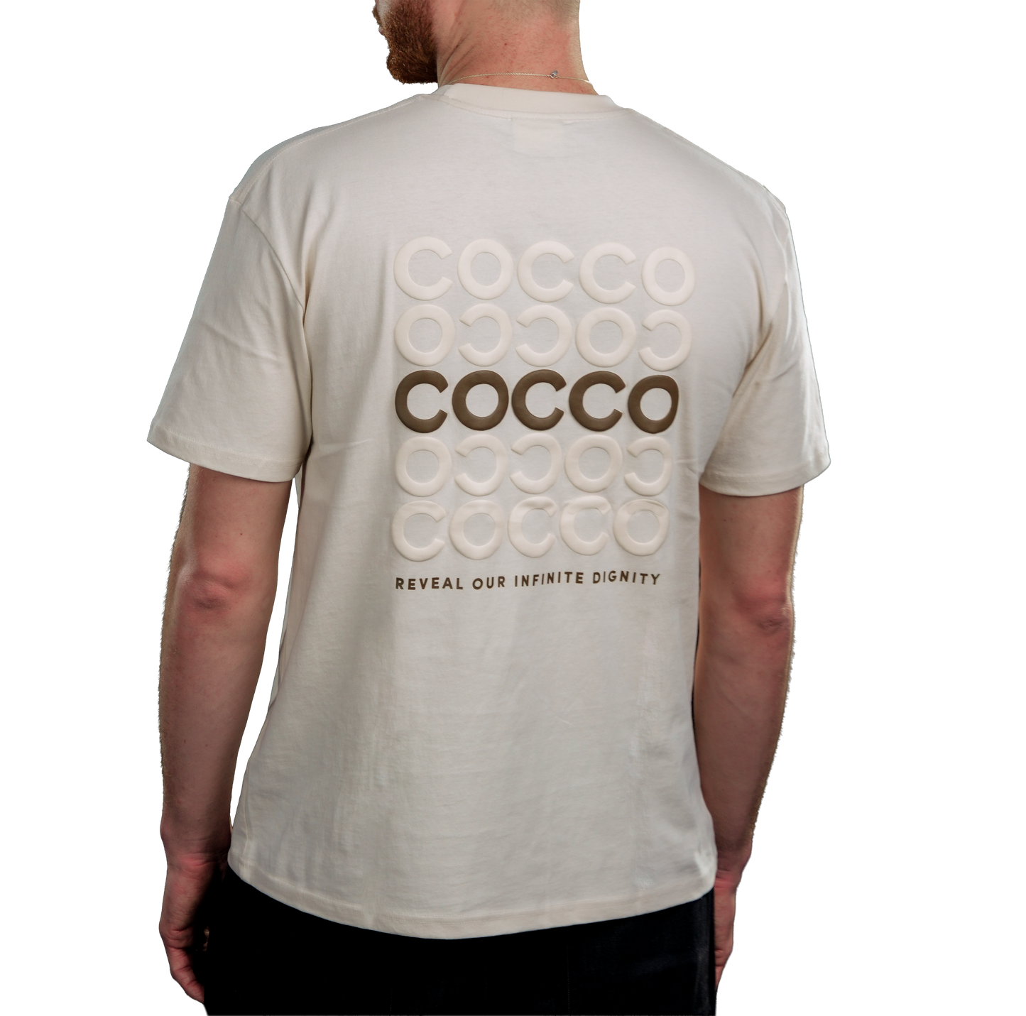 T-shirt - Ivory Cocco Hair Professional