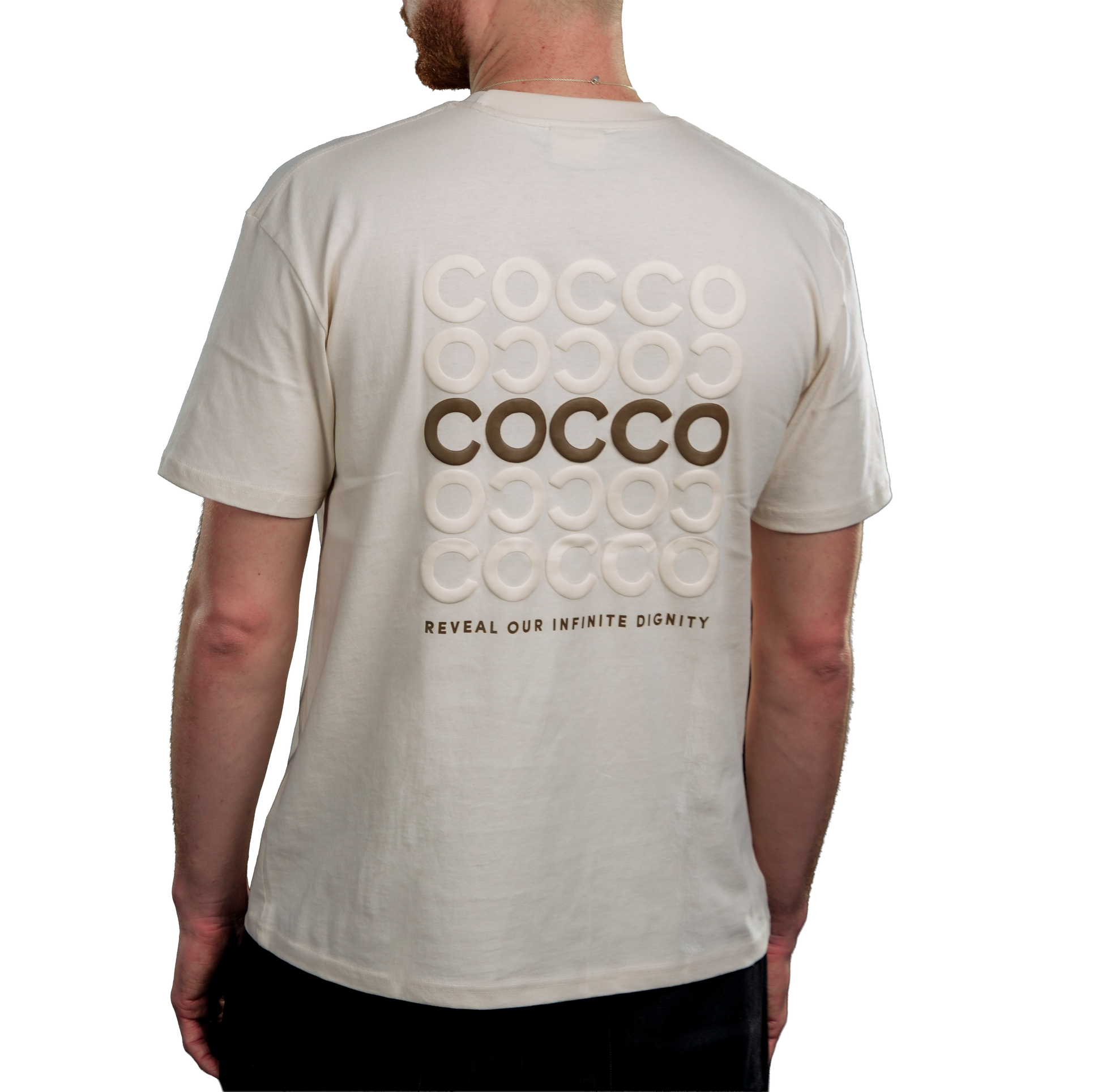 T-shirt - Ivory Cocco Hair Professional