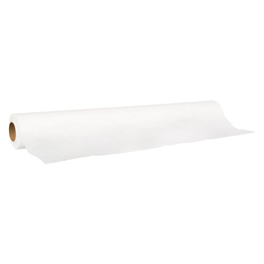 JMS - Table Paper Smooth - White  27”x 225’ Queen Nails & Beauty Supplies