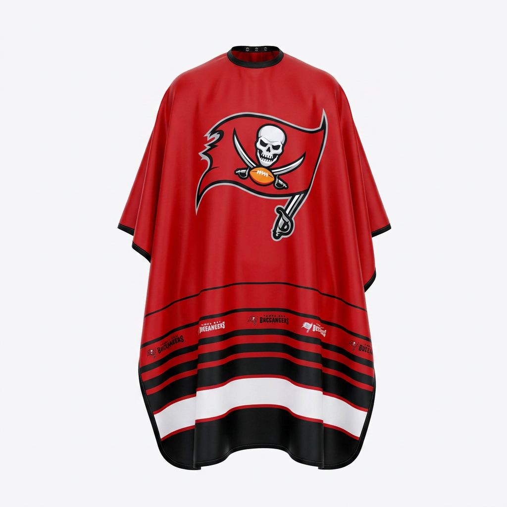 Tampa Bay Buccaneers Barber Cape myteamcape
