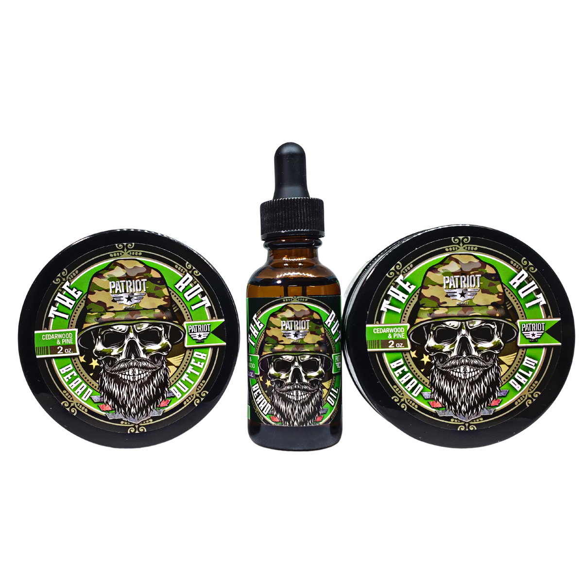 The Rut Beard Bundle Cedarwood and Pine Patriot And Company
