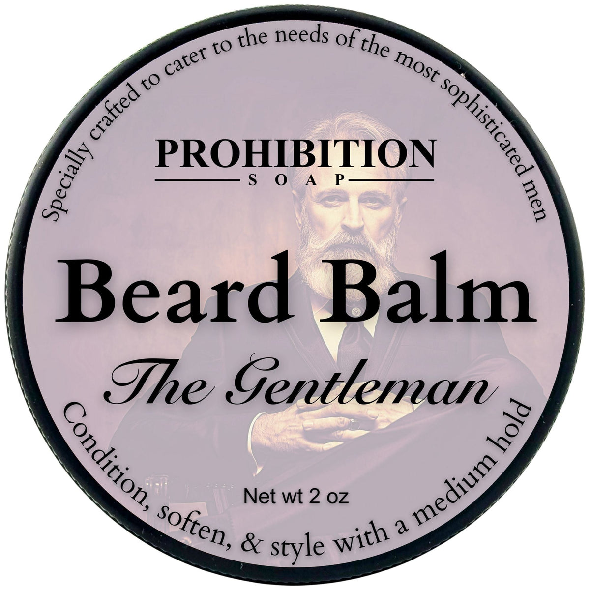 The Gentleman Beard Balm Prohibition Soap
