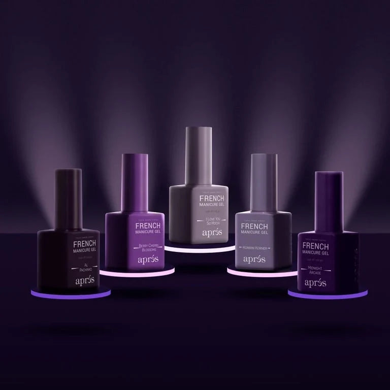 *French Manicure Gel Tokyo Ombré Set (5pc) Lunali Nail Supply
