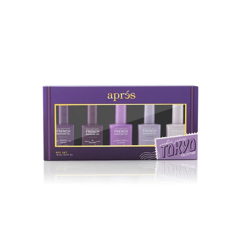 *French Manicure Gel Tokyo Ombré Set (5pc) Lunali Nail Supply