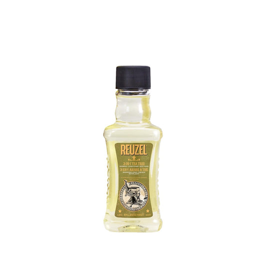 Reuzel 3-in-1 Shampoo 100ml - Multi-Purpose Hair Care for Men & Barbers Beauty Care Bag