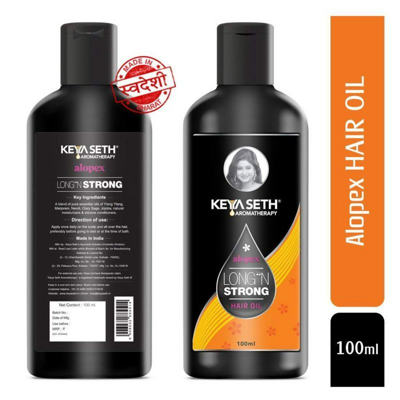 Keya Seth Aromatherapy Alopex Long N Strong Hair Oil Dista