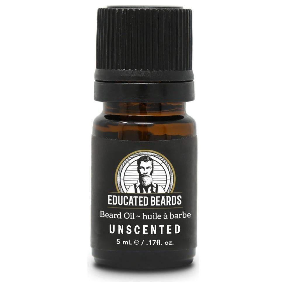 Educated Beards Unscented Beard Oil 5ml Pasteur Pharmacy
