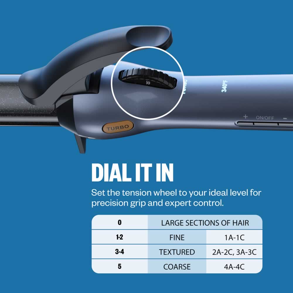 BABYLISSPRO PRECISION GRIP CURLING IRON 1.5" (#BNTSC150) N.O.S. Barber Supply