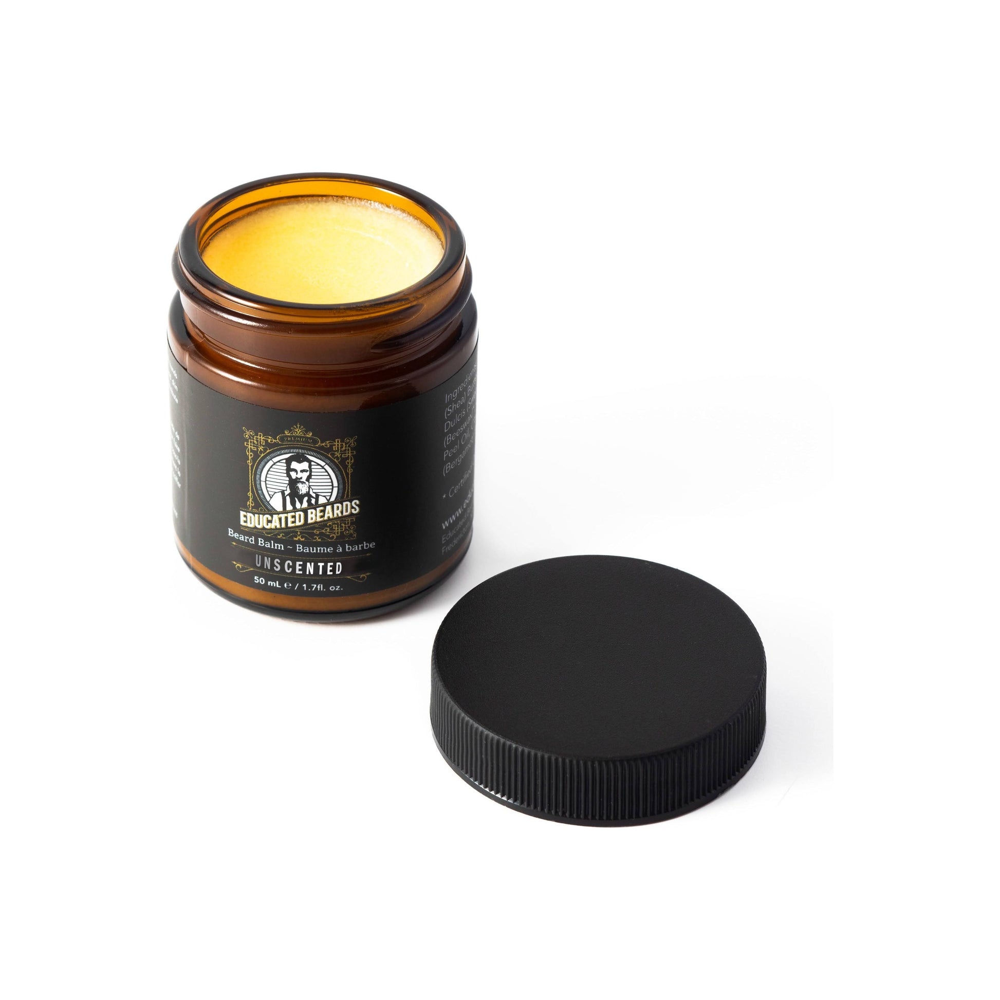 Educated Beards Unscented Beard Balm 50ml Pasteur Pharmacy