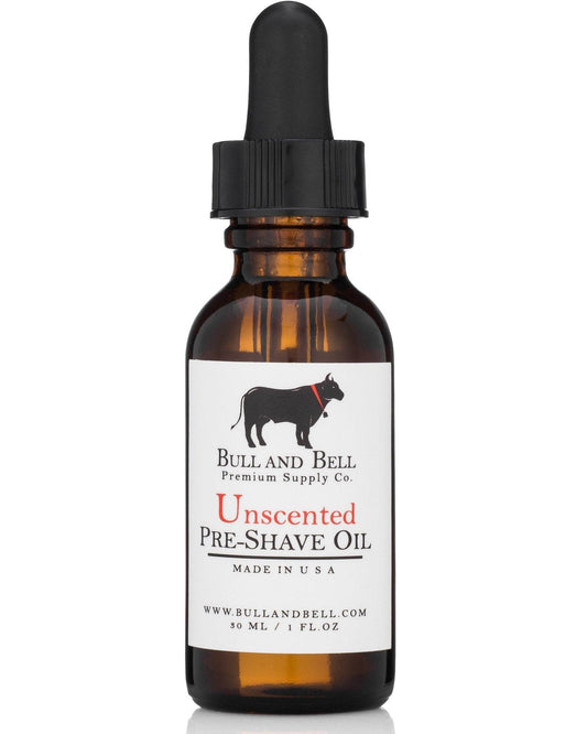 Unscented Pre-Shave Oil - by Bull and Bell Premium Supply Co. Murphy and McNeil