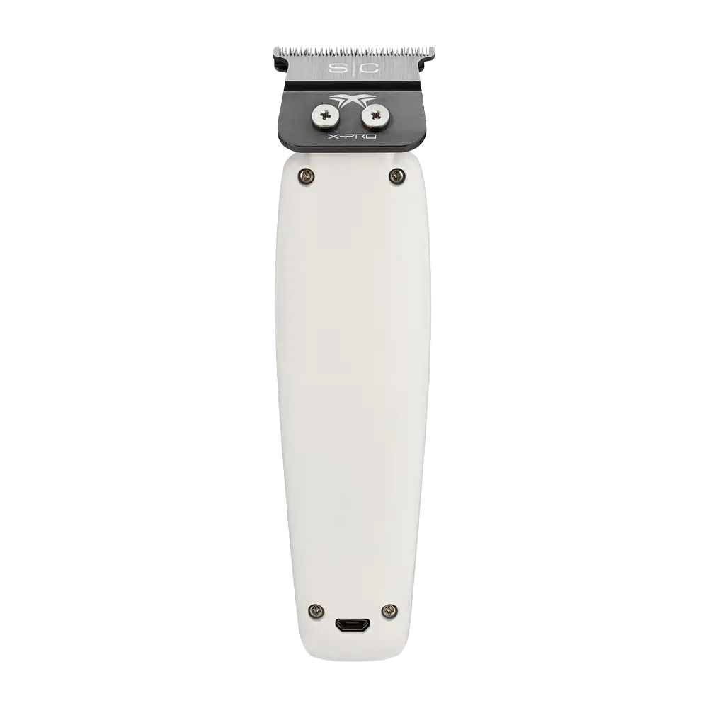 StyleCraft Saber II Cordless Digital Brushless Motor Trimmer – White (SC421W) Certified Clippers