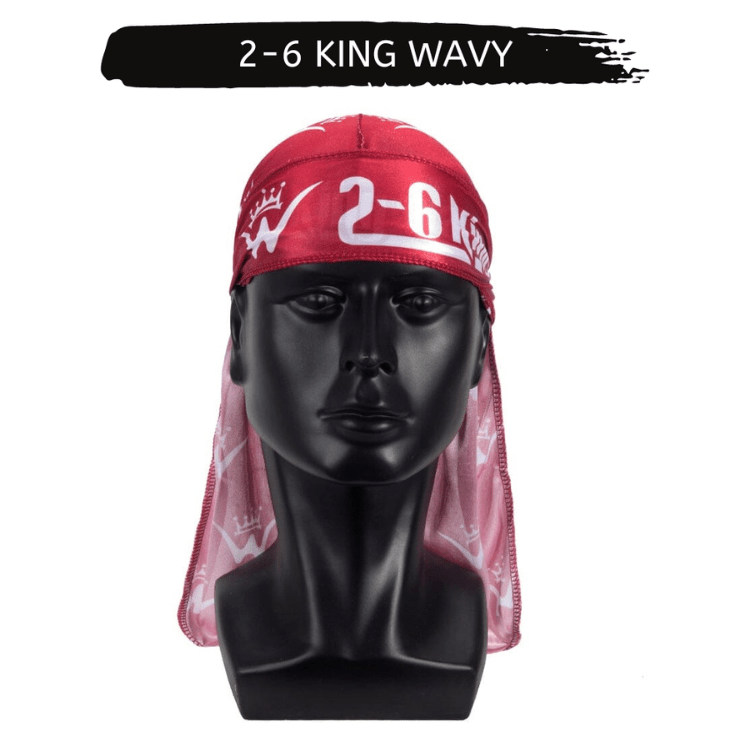 Silk Durag for 360 Waves & Overnight Compression [All Variants] 26 King Wavy Merch, LLC