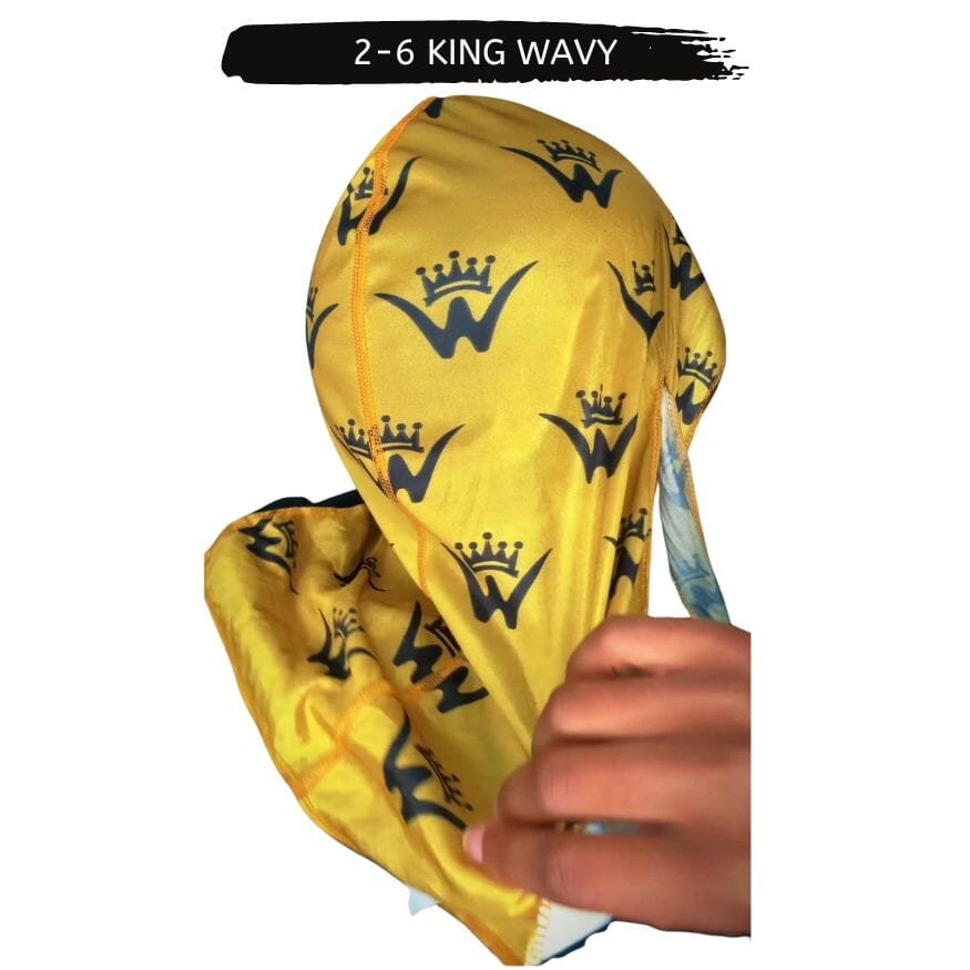 Silk Durag for 360 Waves & Overnight Compression [All Variants] 26 King Wavy Merch, LLC