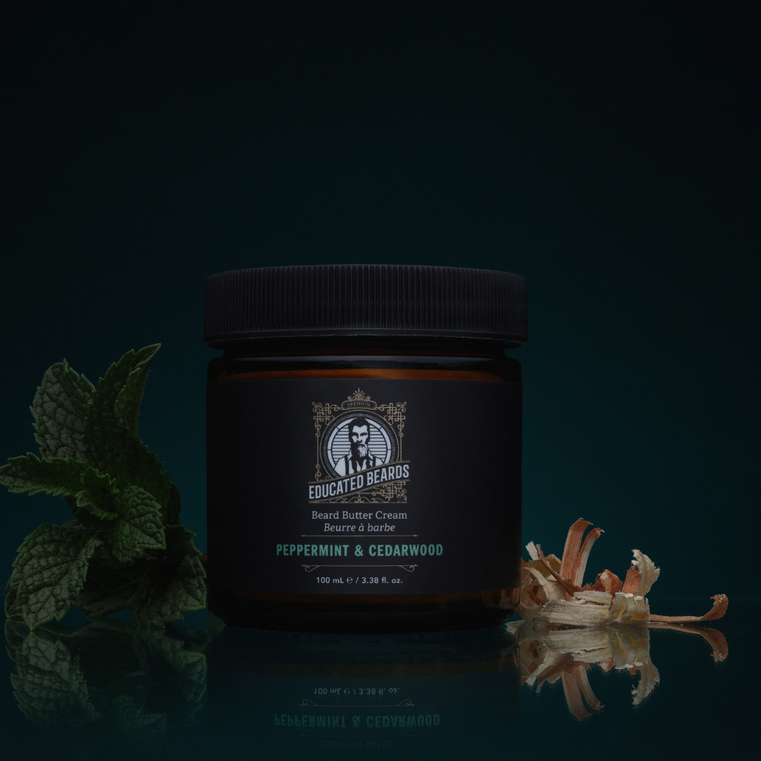 Educated Beards Peppermint & Cedarwood Beard Butter Cream 100ml Pasteur Pharmacy