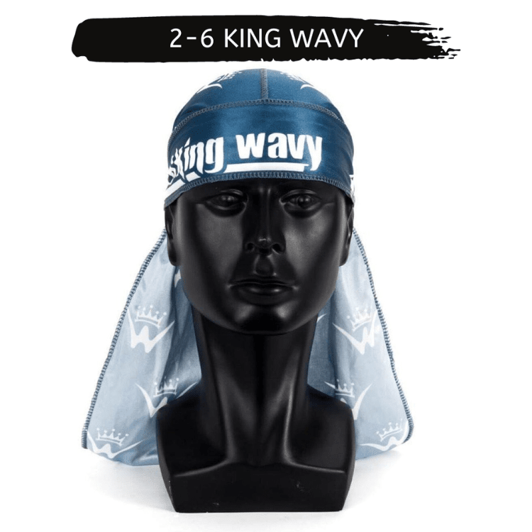 Silk Durag for 360 Waves & Overnight Compression [All Variants] 26 King Wavy Merch, LLC