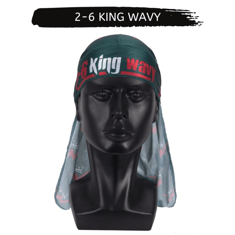 Silk Durag for 360 Waves & Overnight Compression [All Variants] 26 King Wavy Merch, LLC