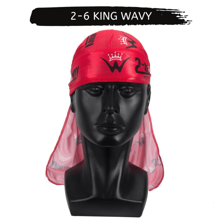 Silk Durag for 360 Waves & Overnight Compression [All Variants] 26 King Wavy Merch, LLC