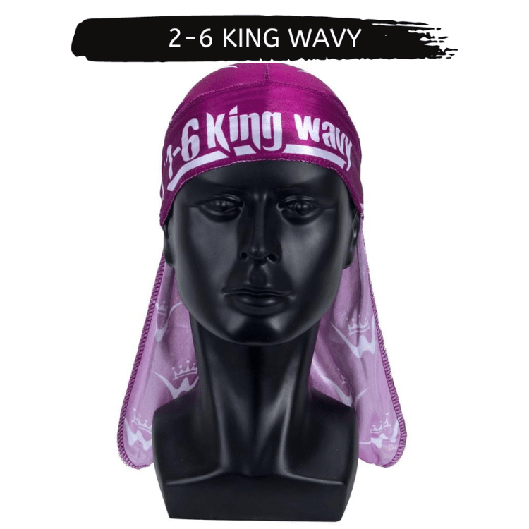 Silk Durag for 360 Waves & Overnight Compression [All Variants] 26 King Wavy Merch, LLC