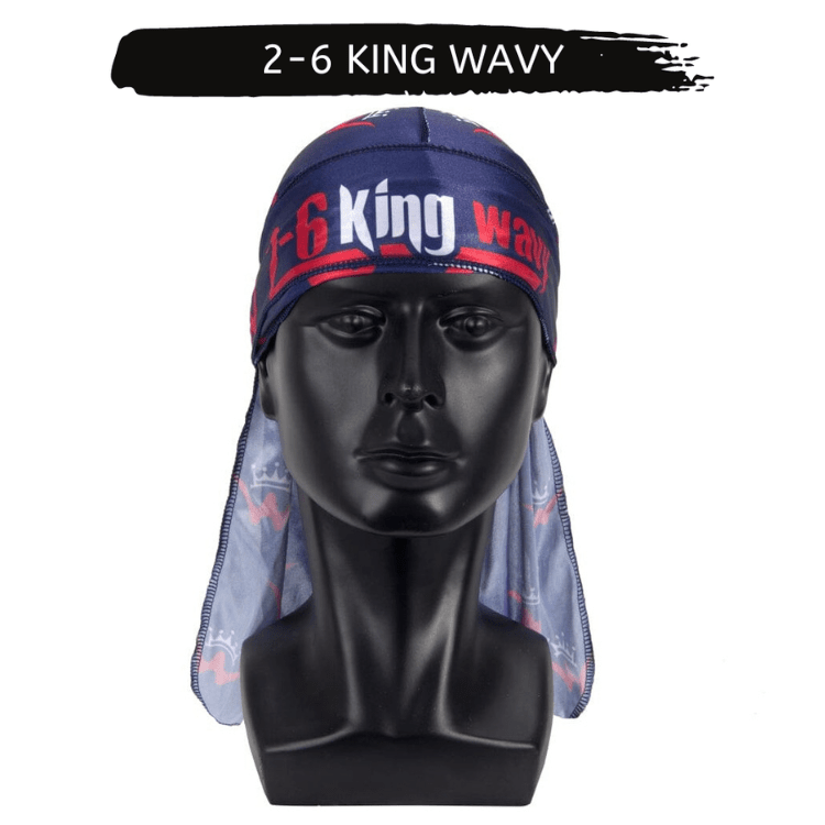 Silk Durag for 360 Waves & Overnight Compression [All Variants] 26 King Wavy Merch, LLC