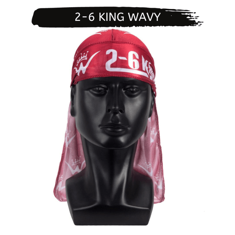 Silk Durag for 360 Waves & Overnight Compression [All Variants] 26 King Wavy Merch, LLC