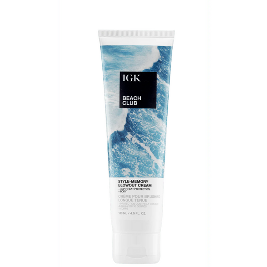 IGK BEACH CLUB Style-Memory Blowout Cream 4.5oz The Warehouse Salon