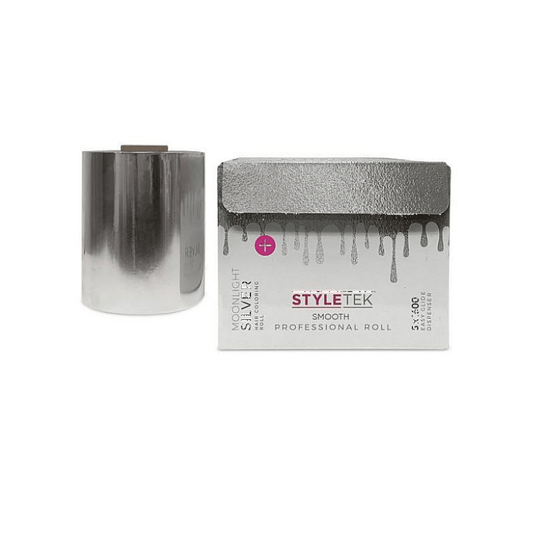 Styletek Moonlight Silver Smooth Foil Roll 5x1600 The Warehouse Salon