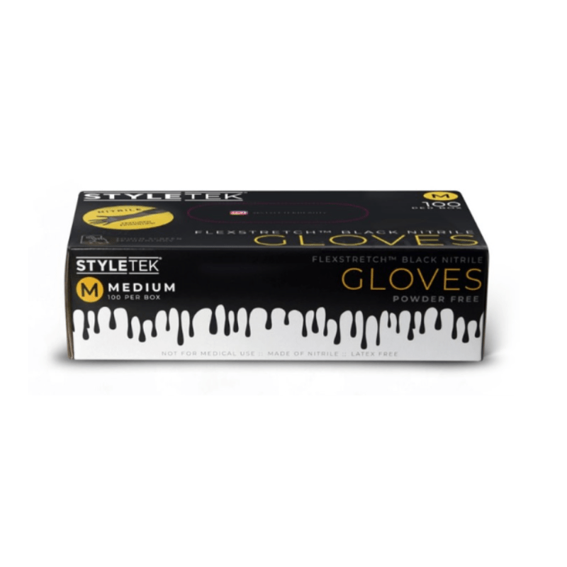 Styletek Black Nitrile Gloves 100pk The Warehouse Salon