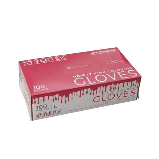 Styletek Pink Powder Free Gloves 100pk The Warehouse Salon