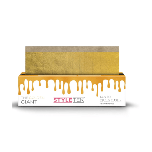 Styletek The Golden Giant 14x10 250ct Mega Wide Heavy Texture Foil Sheets The Warehouse Salon