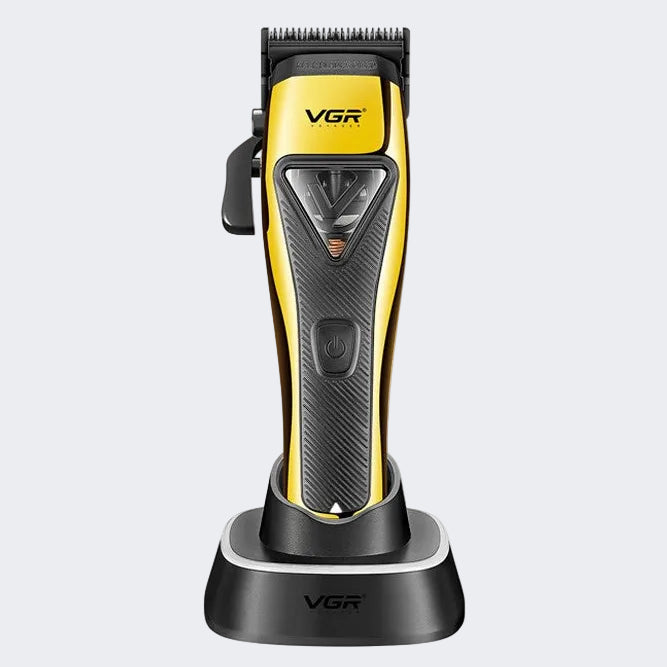 VGR V-015 Professional Vector Motor Cordless Clipper Certified Clippers