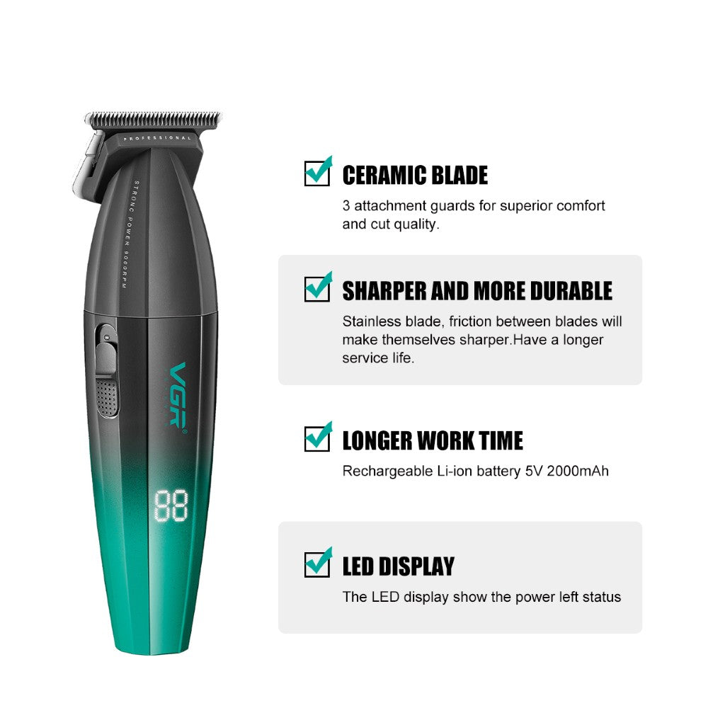 VGR PRO TRIMMER (#V-906) N.O.S. Barber Supply