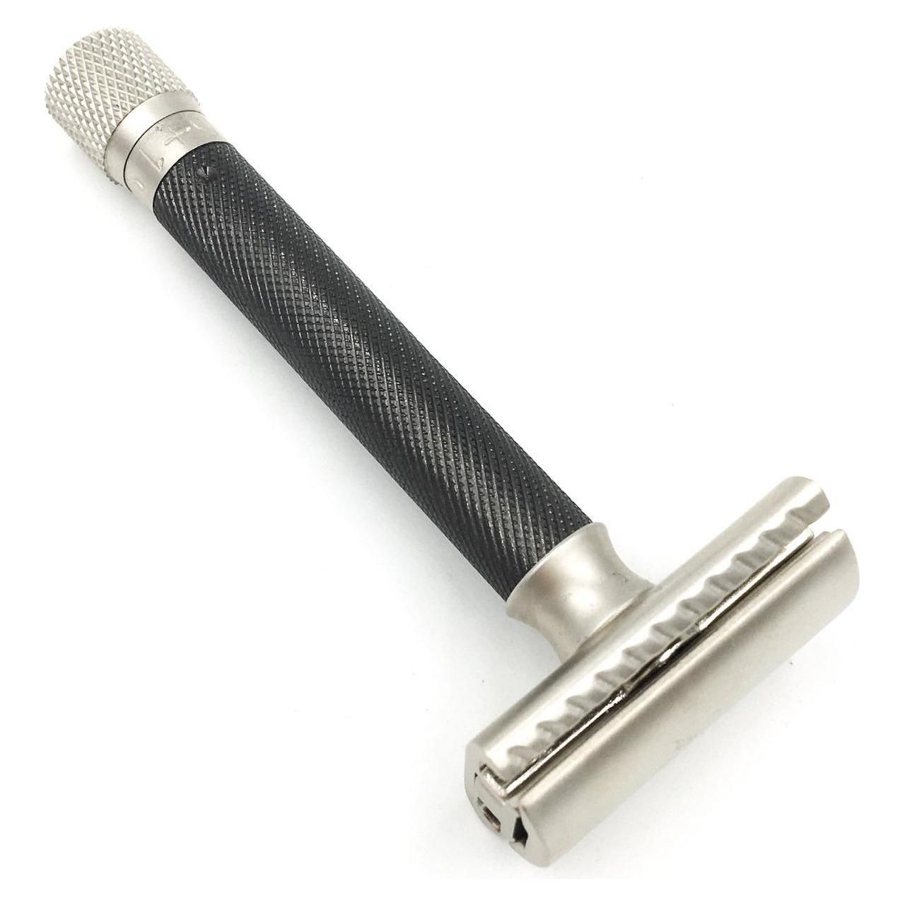 Parker Variant Adjustable Safety Razor - Graphite [VAR-GR] Pasteur Pharmacy