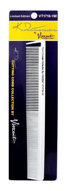 VINCENT CERAMIC HOOK CUTTING COMB 8.5" (#VT1716-1W)