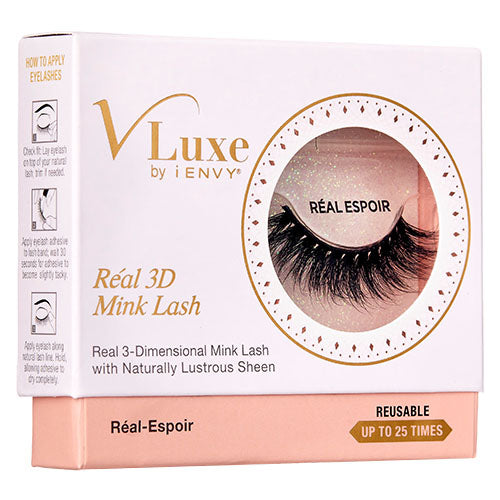 V-Luxe by KISS i•ENVY - VLER02 Real 3D Minklash Réal-Espoire (Limited)