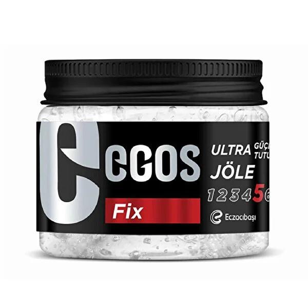 Egos Extra Strong Hair Gel - 400ml - Strong Hold Styling for Long-Lasting Style Beauty Care Bag