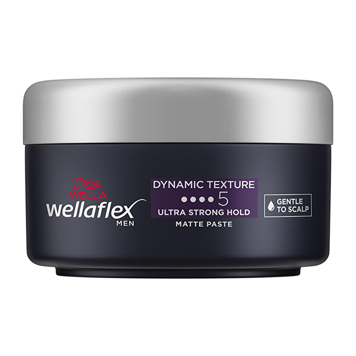 Wella Wellaflex Men Dynamic Texture Mat Paste - Ultra Strong Hold Hair Wax | 75 ml Beauty Care Bag