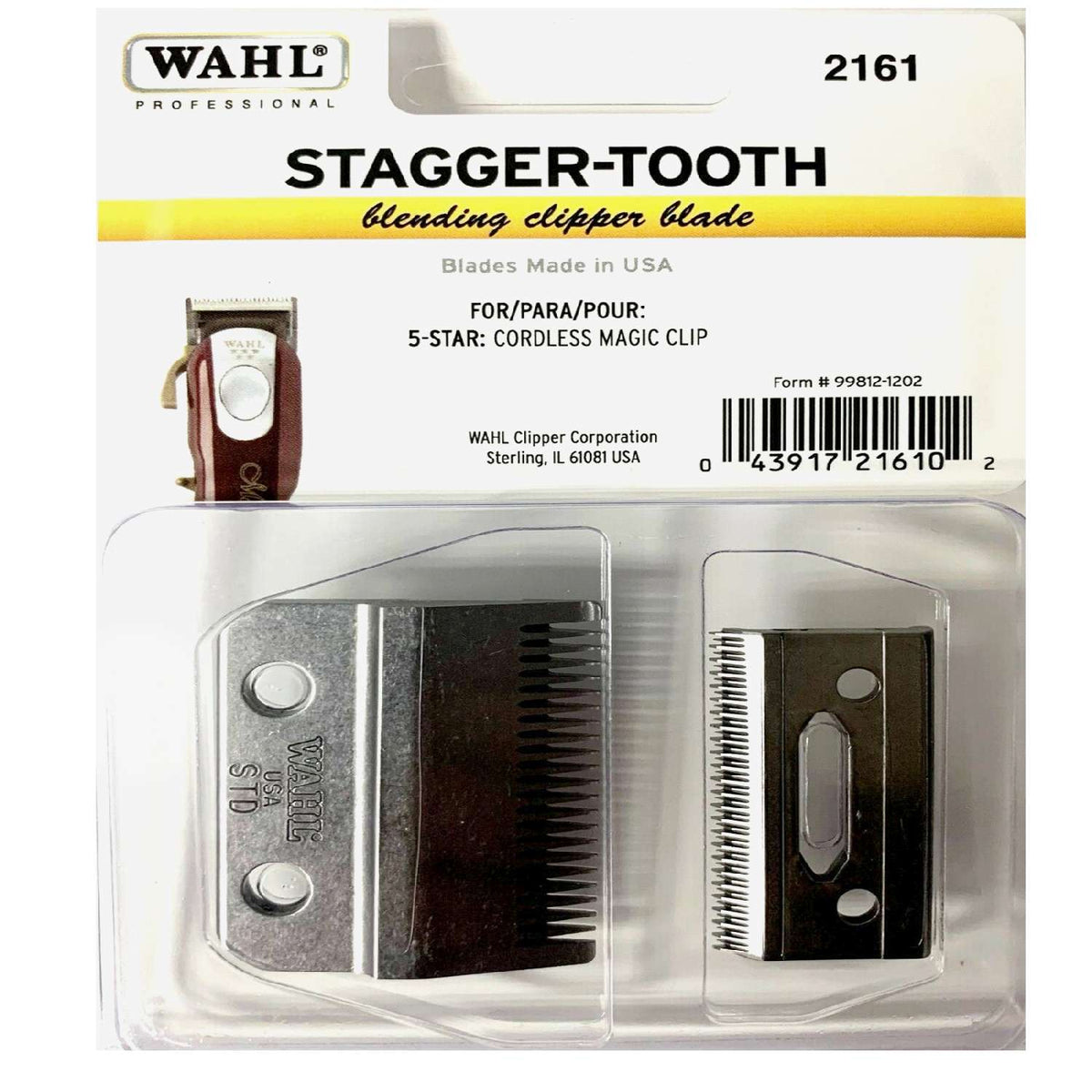 Wahl 5-Star Magic Clipper Stagger Blade My Beauty Site Pro