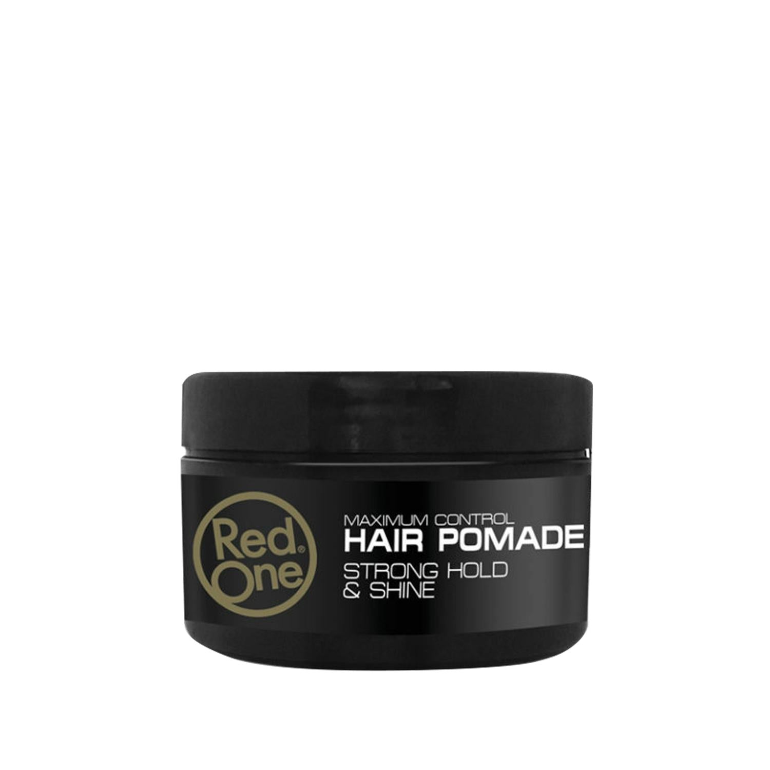 RedOne Men's Hair Pomade - Strong Hold & Shine Wax for Styling - 100ml Beauty Care Bag