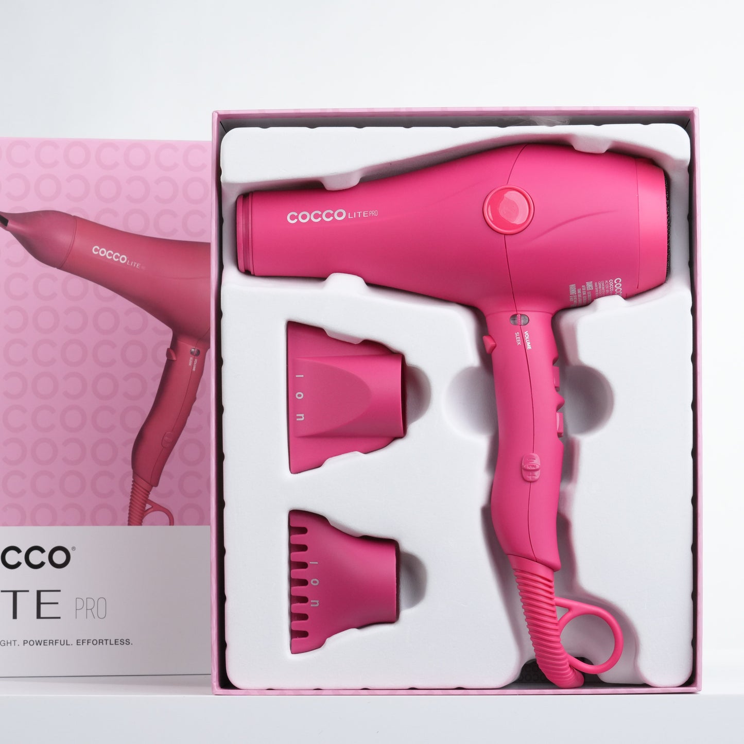 COCCO® Lite Pro XL Hair Dryer (Pink) Cocco Hair Professional