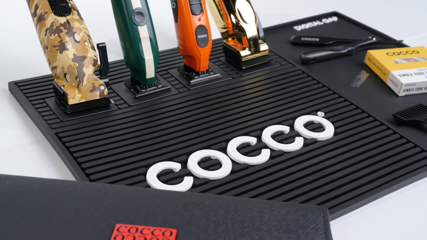Magnetic Barber Arsenal Mat 18" x 12" Cocco Hair Professional