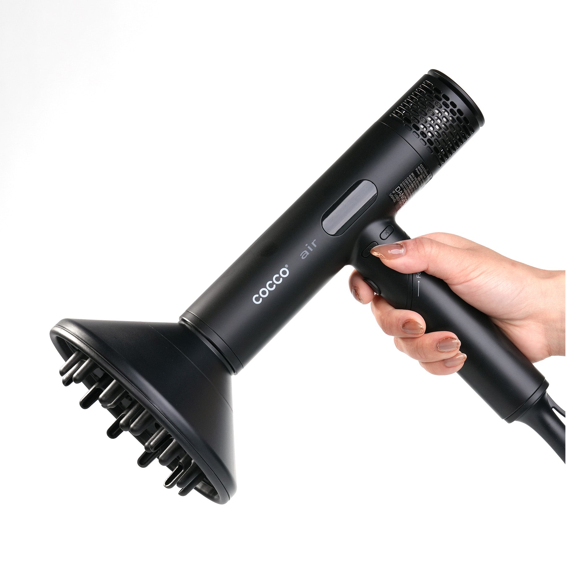 COCCO® Air Ionic Dryer (Black) Cocco Hair Professional