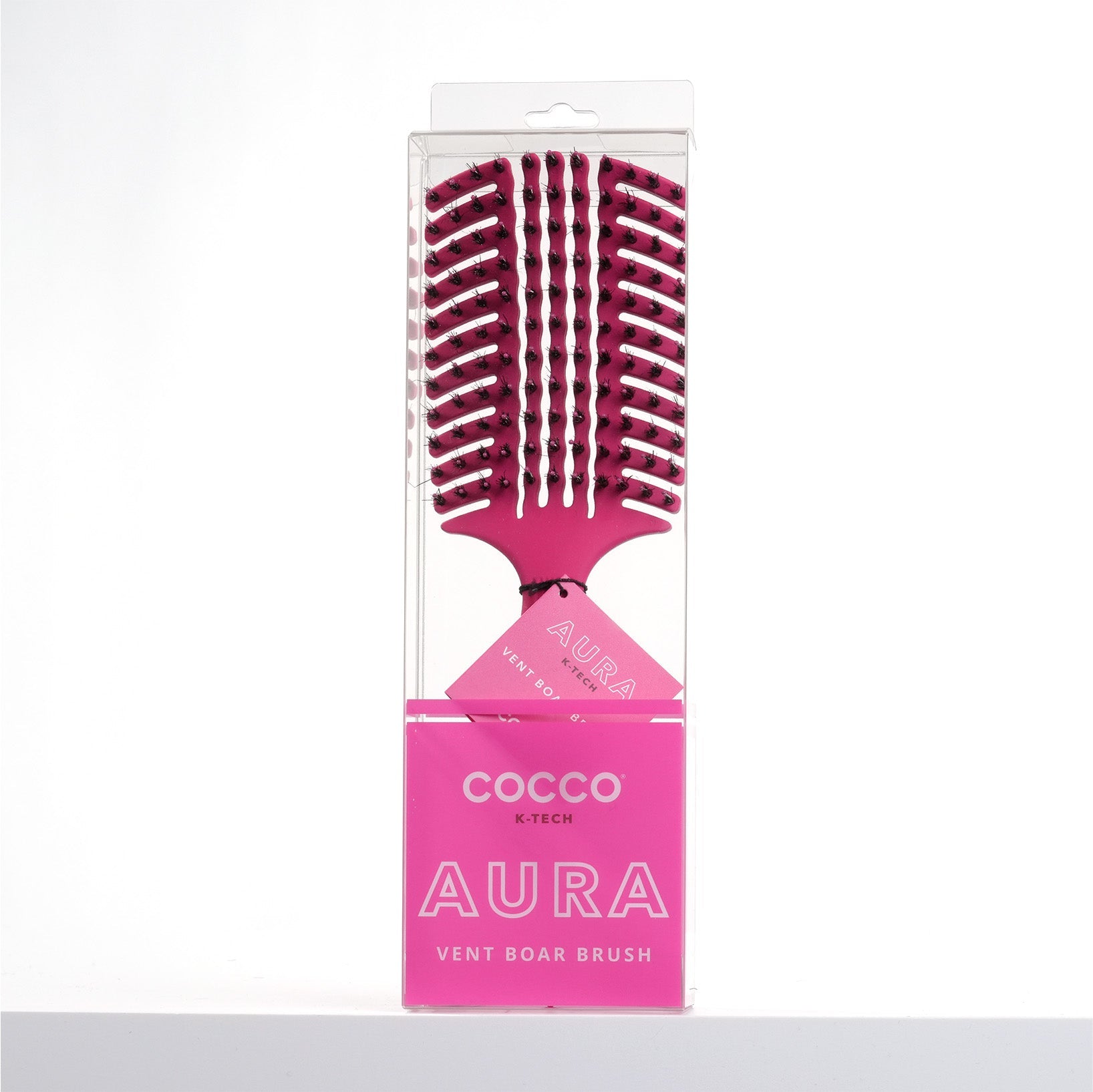 COCCO® Aura Vent Boar Brush (Pink) Cocco Hair Professional
