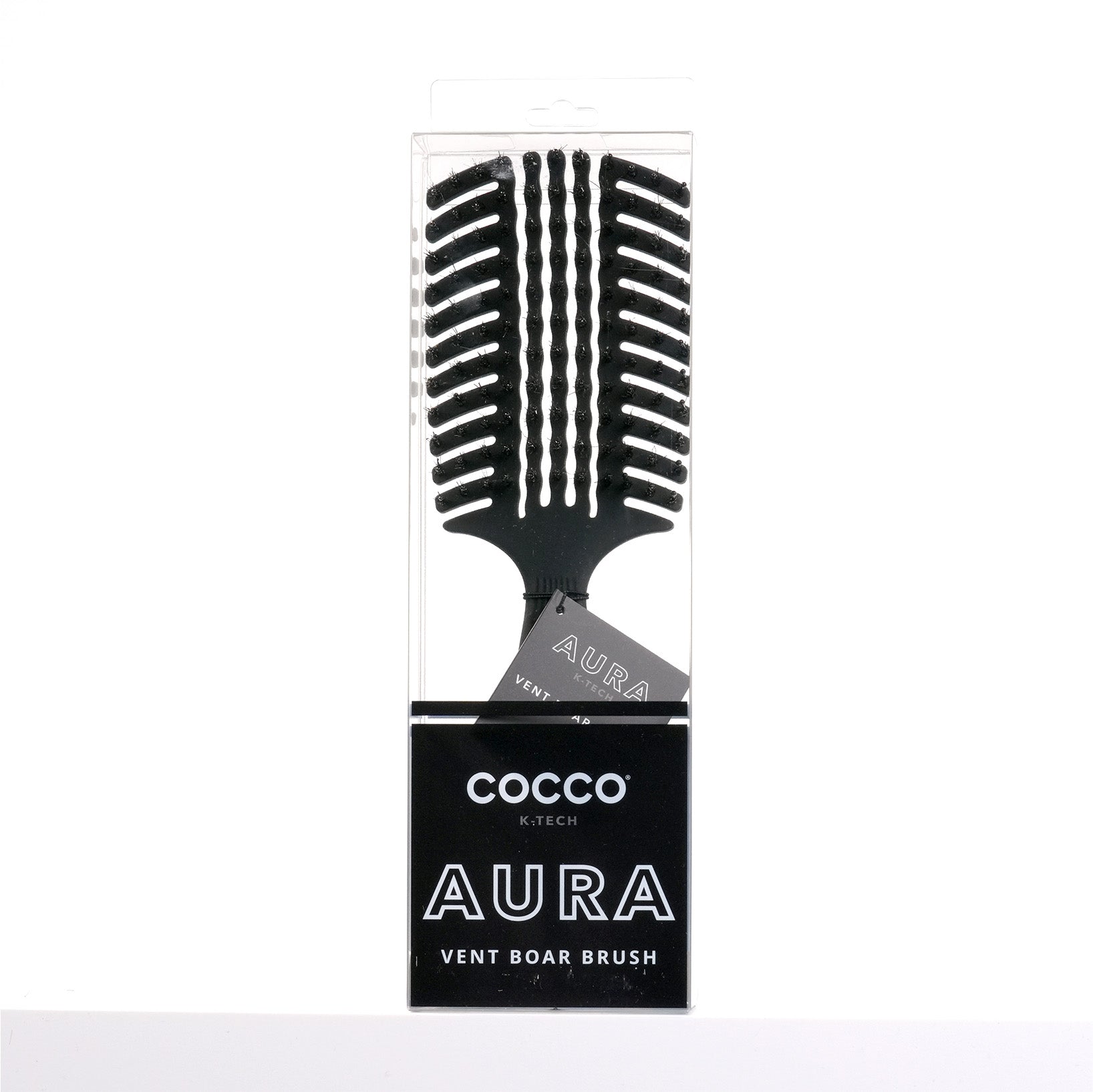 COCCO® Aura Vent Boar Brush (Black) Cocco Hair Professional