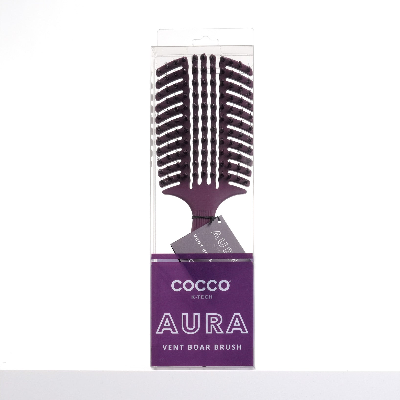 COCCO® Aura Vent Boar Brush (Purple) Cocco Hair Professional