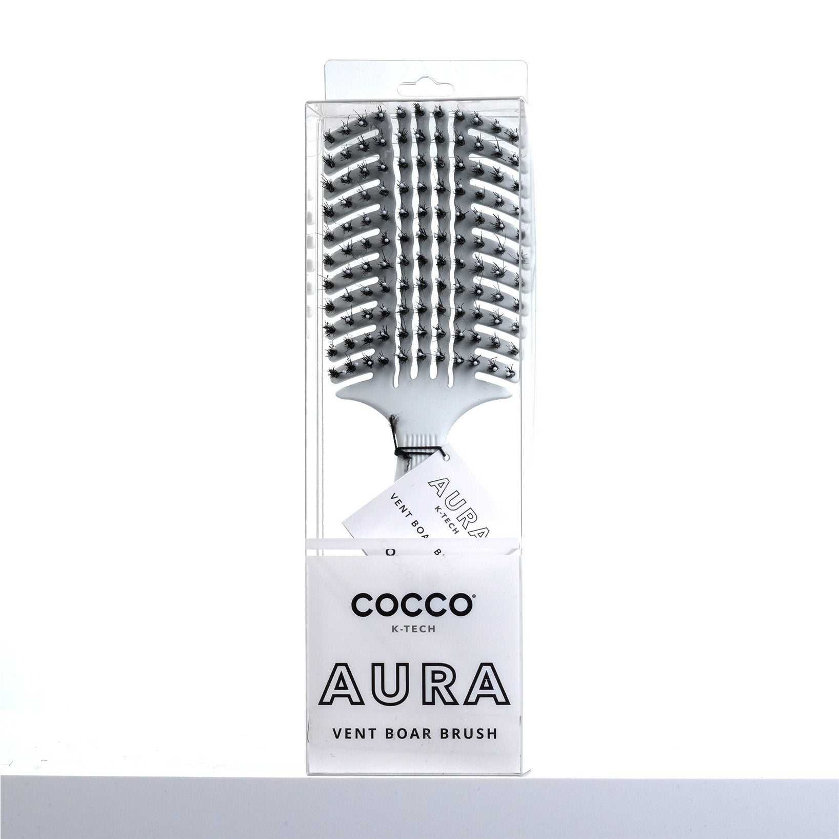 COCCO® Aura Vent Boar Brush (White) Cocco Hair Professional
