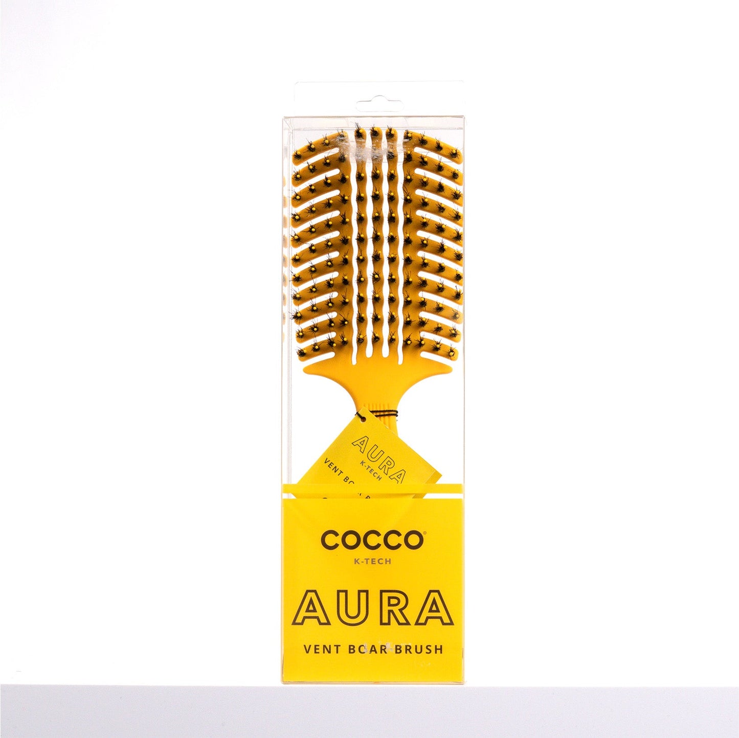 COCCO® Aura Vent Boar Brush (Yellow) Cocco Hair Professional