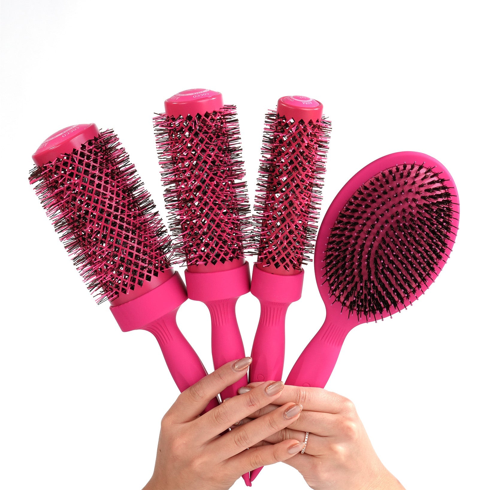 COCCO® Aura Brush Set (Pink) Cocco Hair Professional