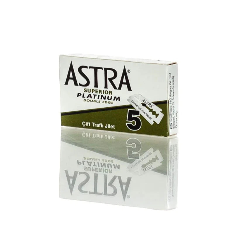 Astra Superior Platinum Double Edge Razor Blades - 5 Pack Pasteur Pharmacy