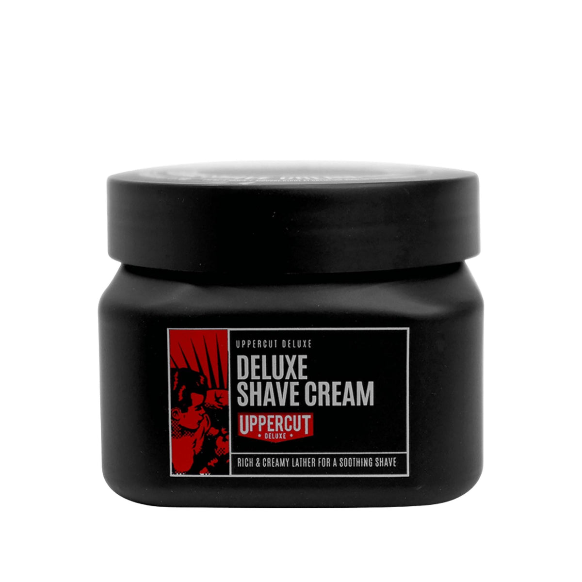 Uppercut Deluxe Shave Cream for a Smooth Finish 120g Beauty Care Bag